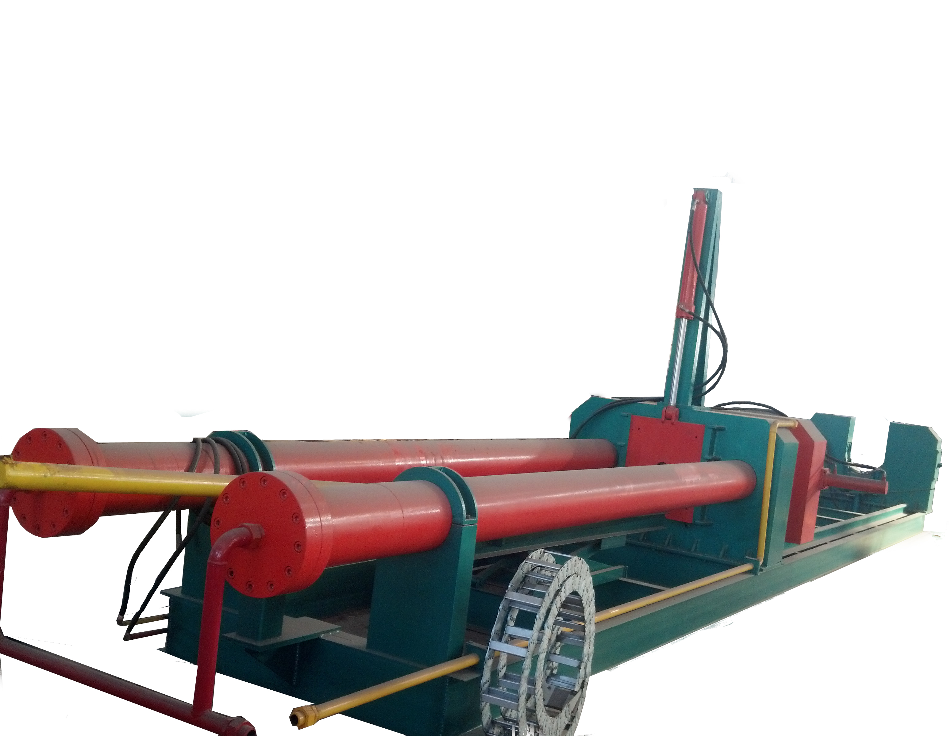 610mm 中频弯头机工作视频
